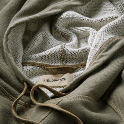 Line of Trade Hooded Sweatshirt Vintage Loopback