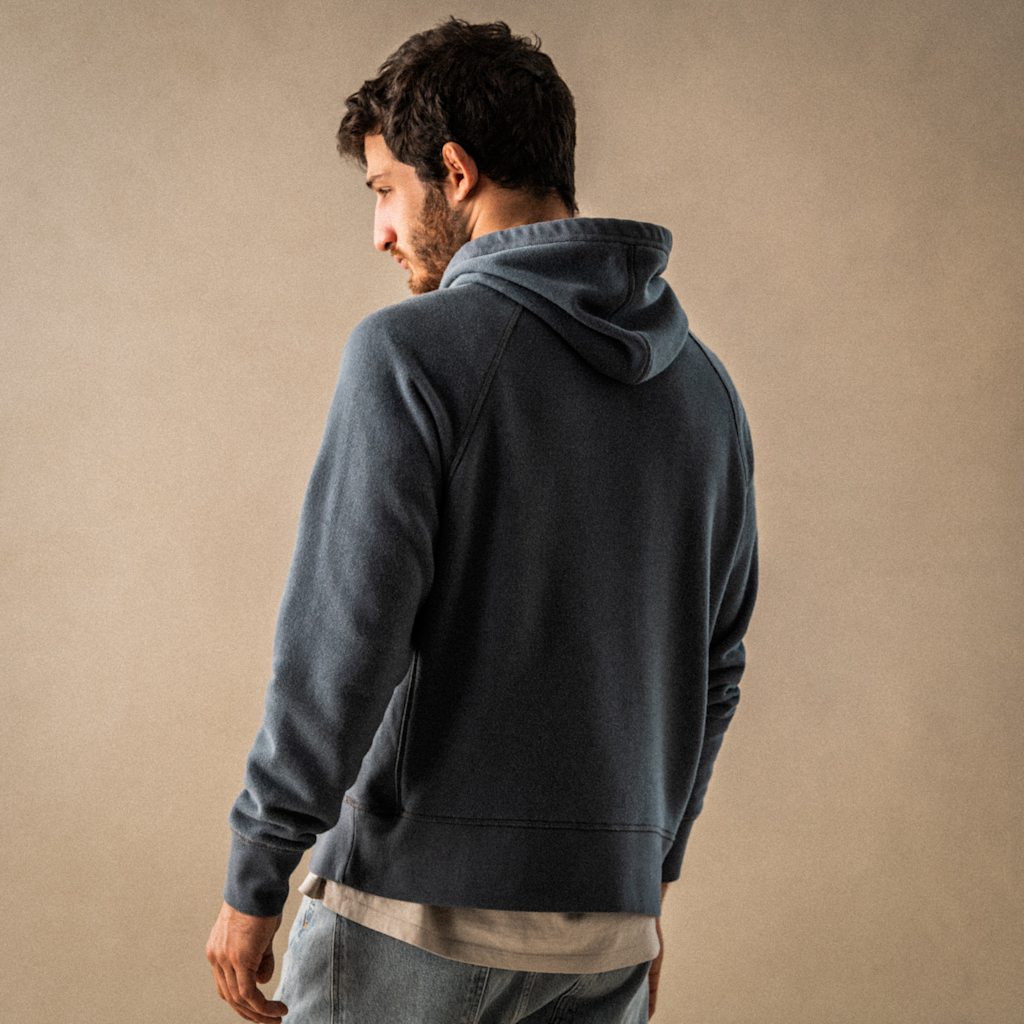 Line of Trade Hooded Sweatshirt Vintage Loopback