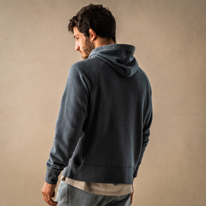 Line of Trade Hooded Sweatshirt Vintage Loopback