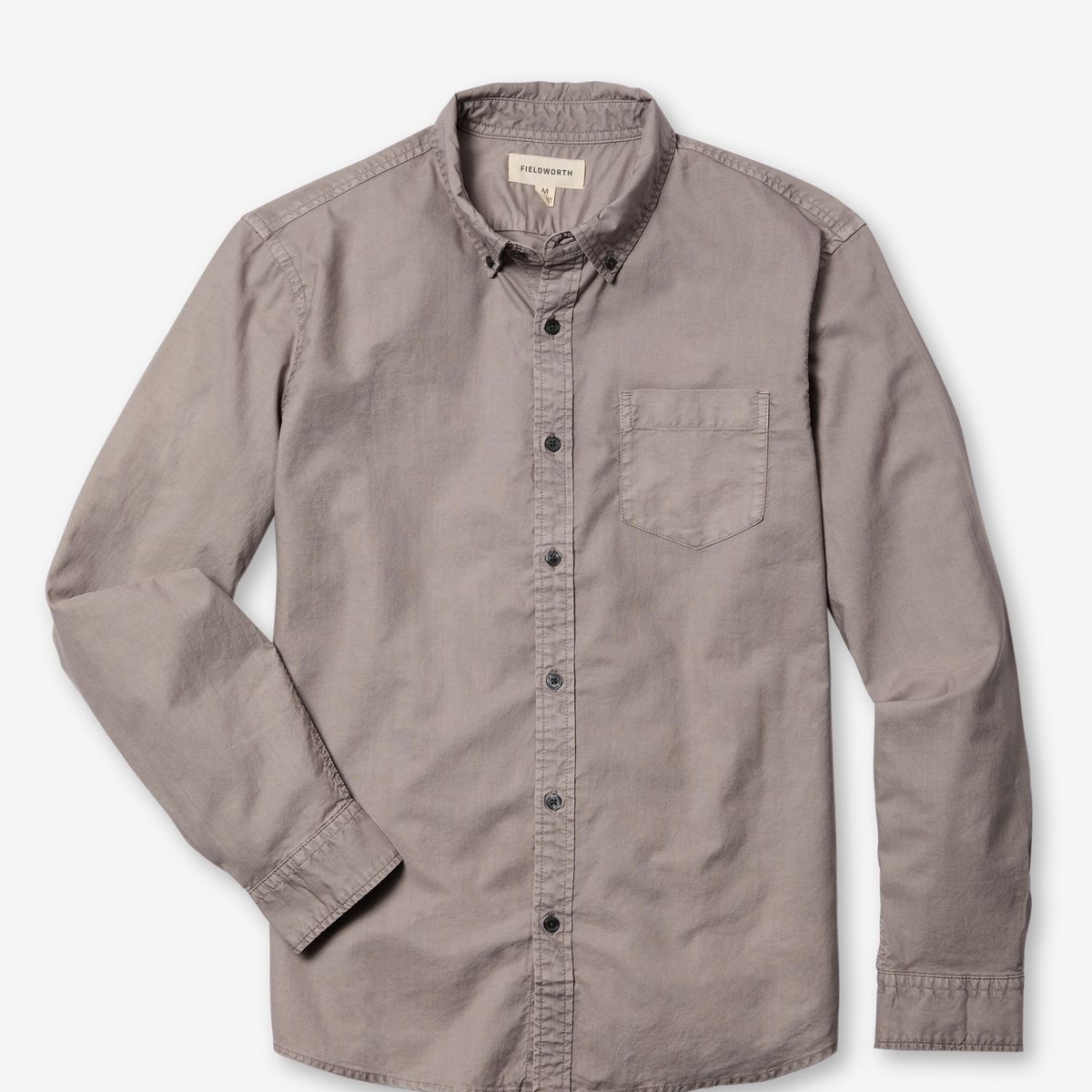 Hudson Garment Dyed Shirt Grey