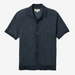 Line of Trade Jacquard Button Front Polo - Navy