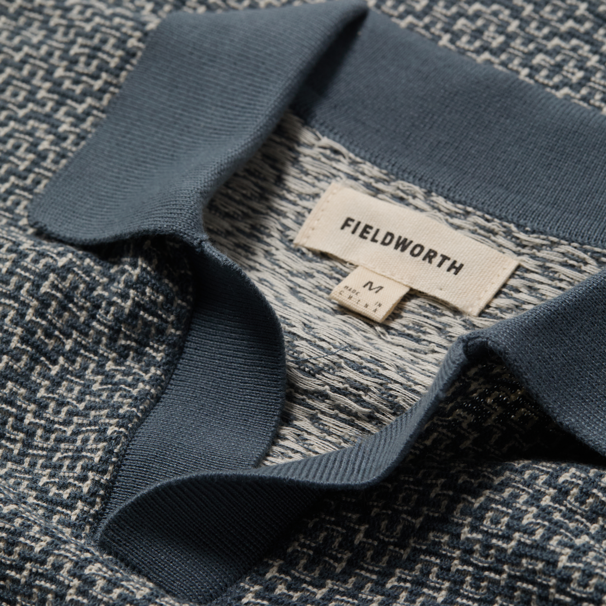 Jacquard Johnny Collar Polo
