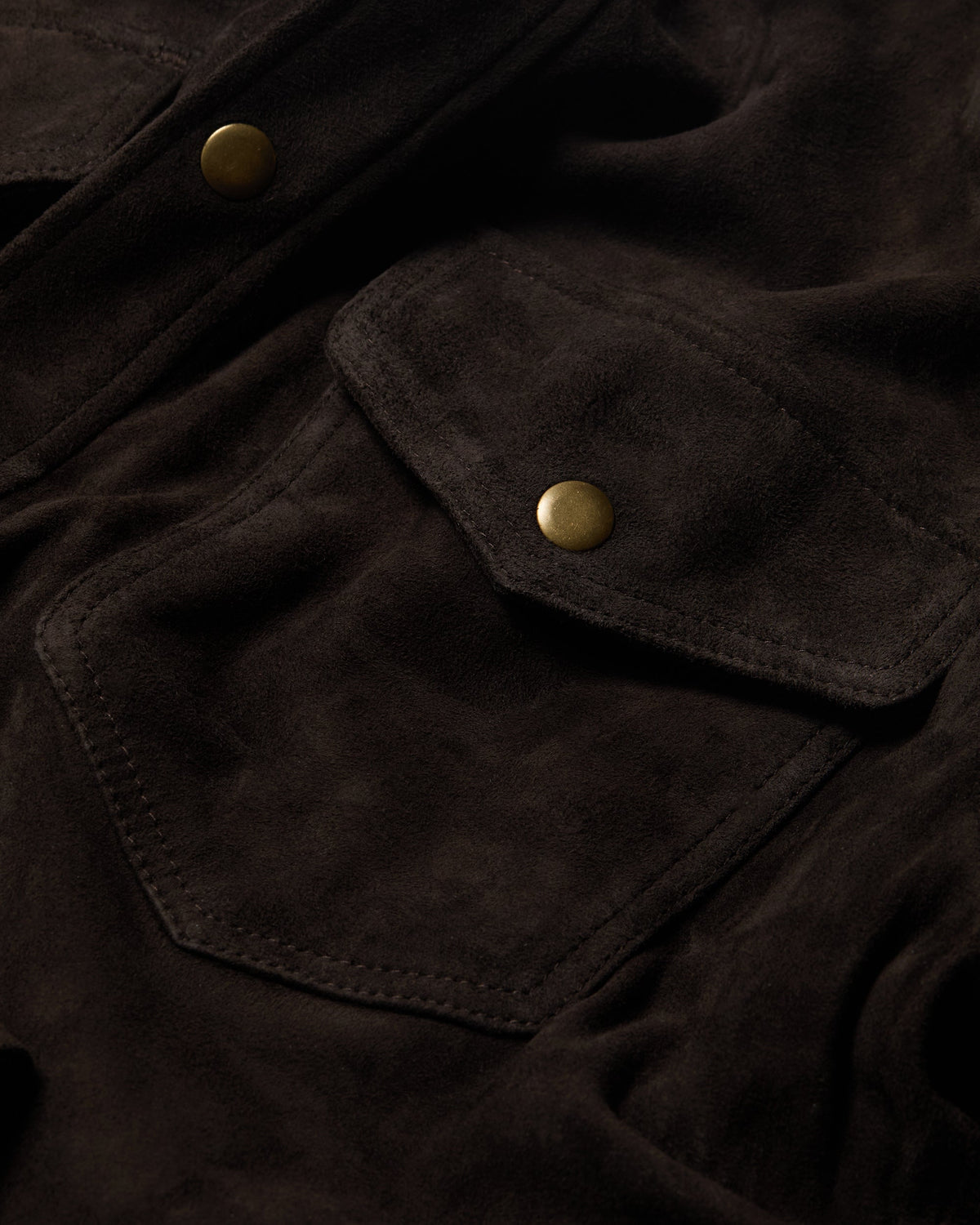 Suede CPO Overshirt