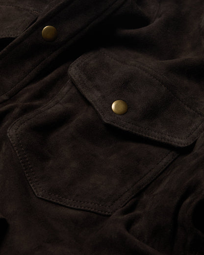 Suede CPO Overshirt