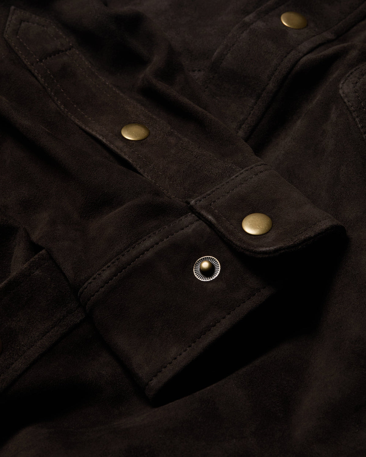 Suede CPO Overshirt