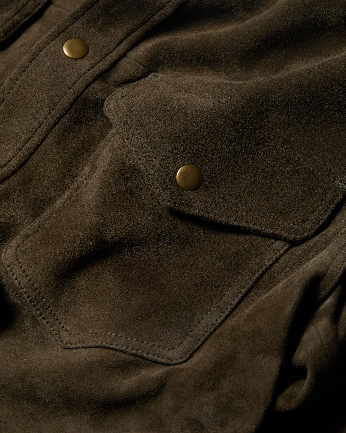 Suede CPO Overshirt