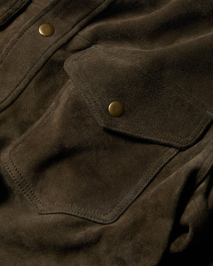 Suede CPO Overshirt