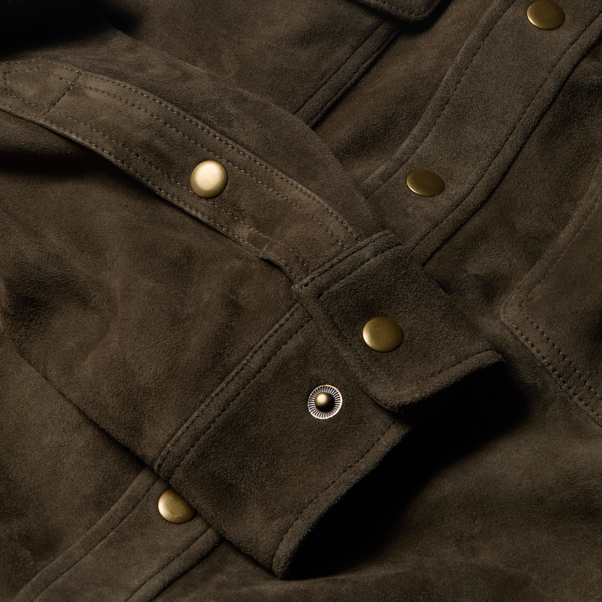Suede CPO Overshirt
