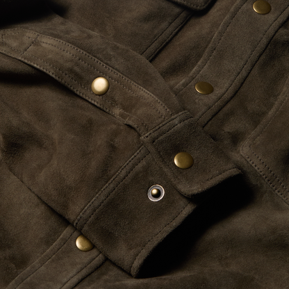 Suede CPO Overshirt