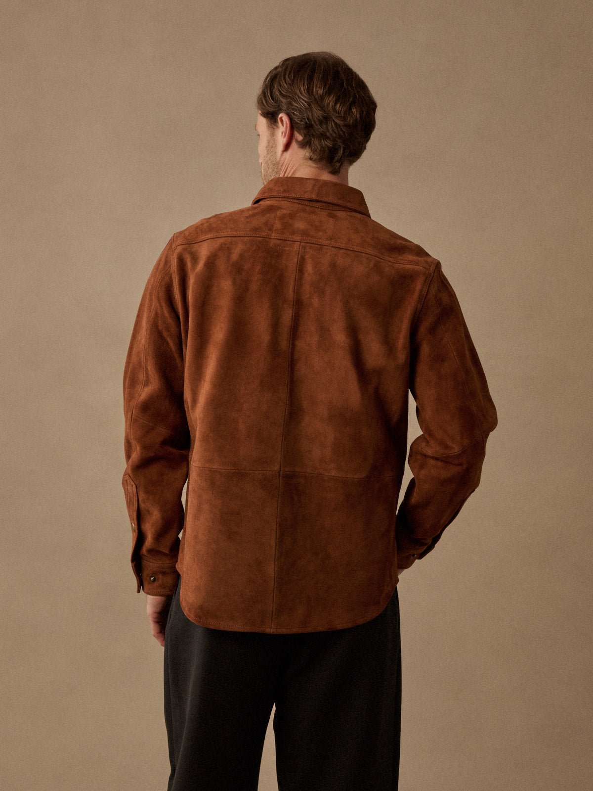 Suede CPO Overshirt