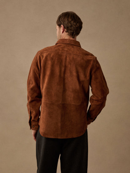 Suede CPO Overshirt