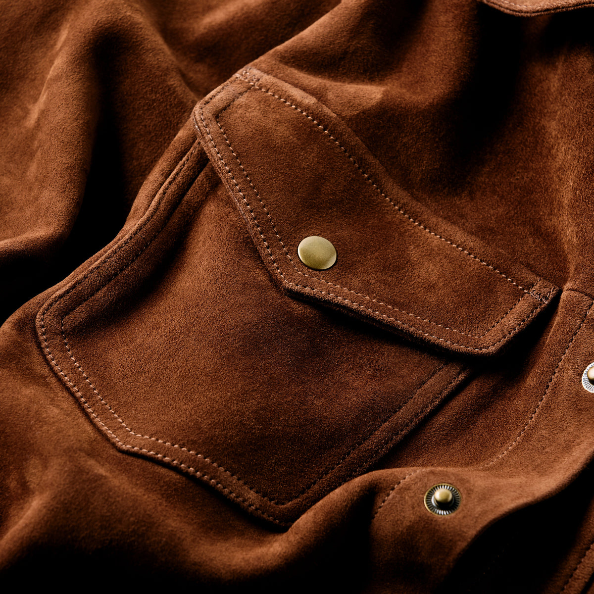 Suede CPO Overshirt