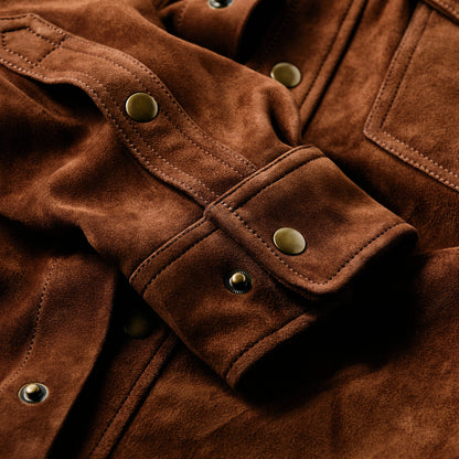 Suede CPO Overshirt