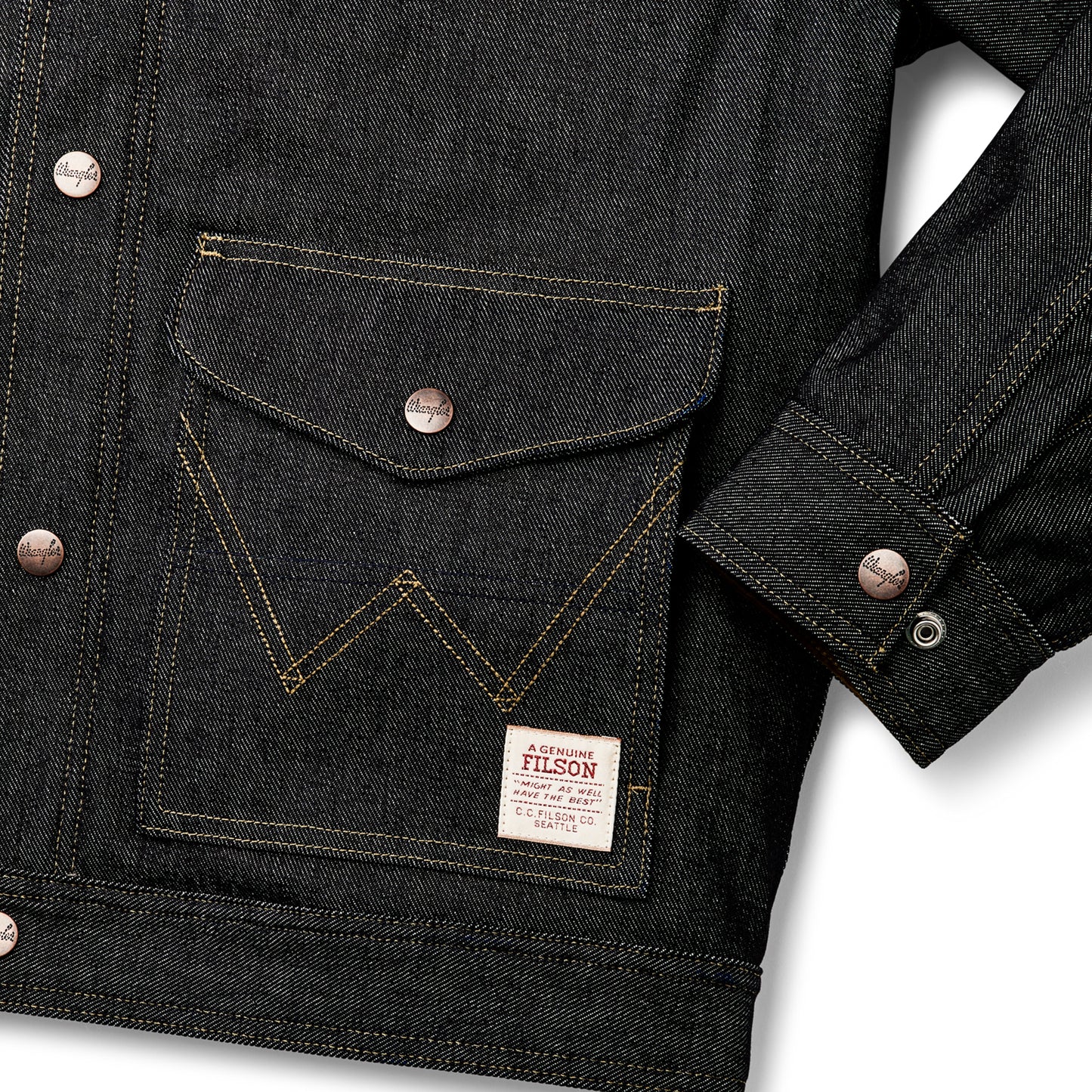 Filson x Wrangler Denim Work Jacket