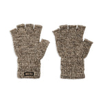 Filson Fingerless Knit Gloves - Root Heather