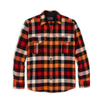 Filson Northwest Wool Shirt - Red Flame Check