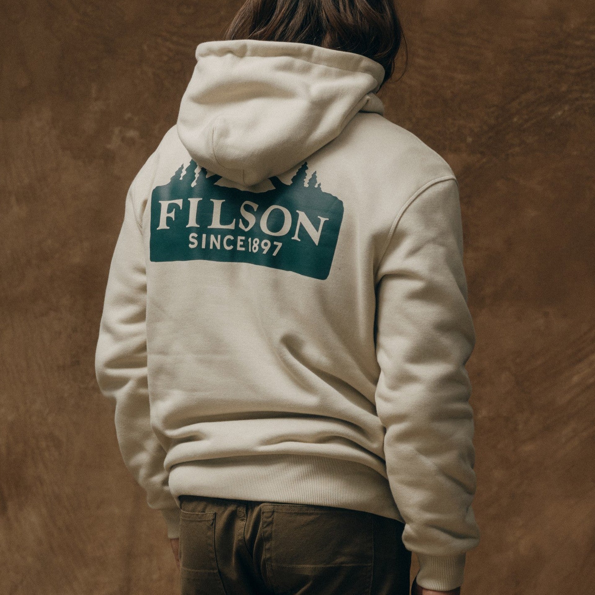 Filson Prospector Scenic Graphic Hoodie | Uncrate Supply