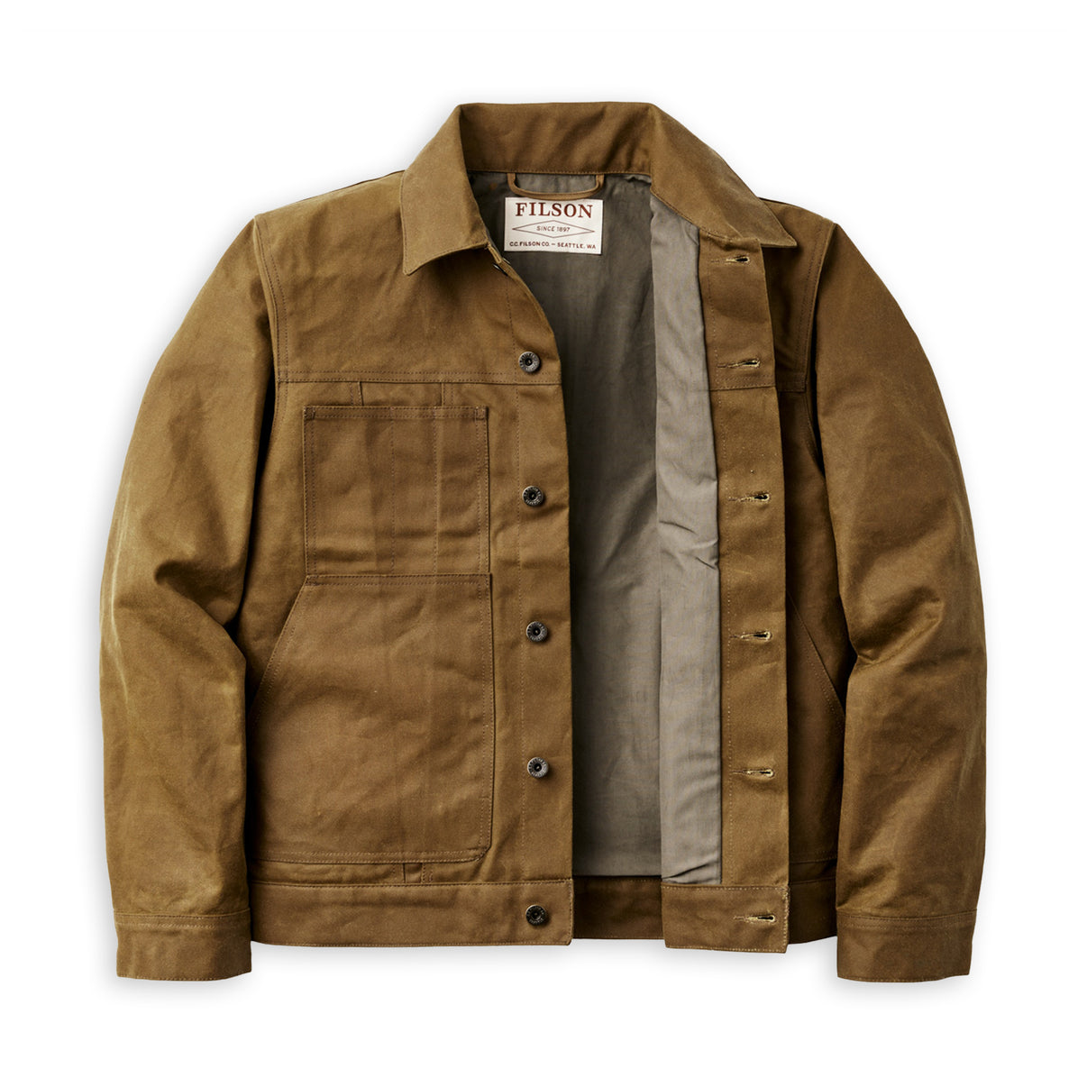 Filson Tin Cloth Short Lined Cruiser Jacket | Uncrate Supply