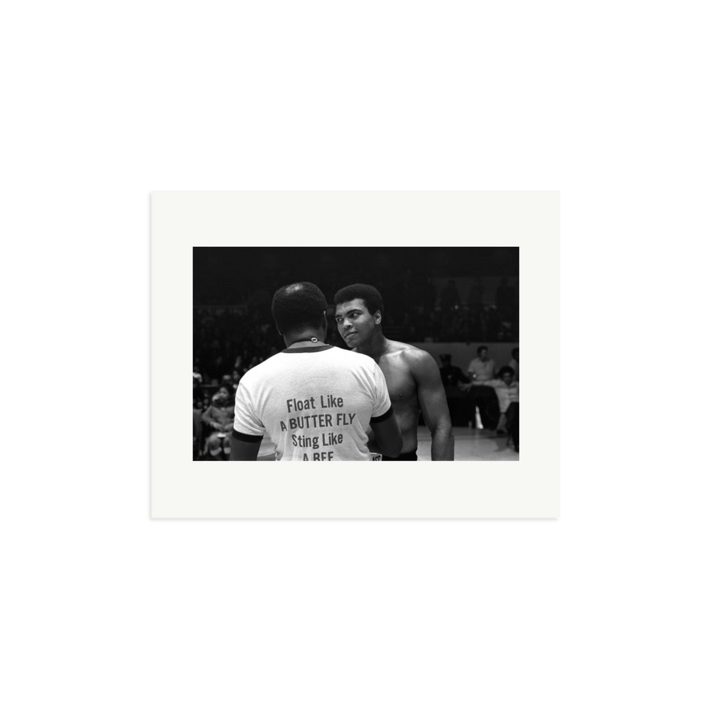 Muhammad Ali Float Like A Butterfly Framed Print Print Only Medium