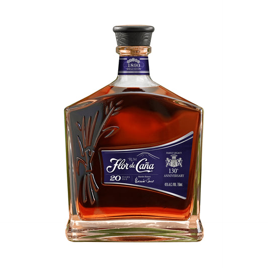 Flor de Cana 130th Anniversary 20 Year Rum