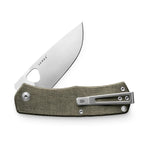 James Brand The Folsom Knife - OD Green Micarta + Stainless