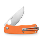 James Brand The Folsom Knife - Orange + Stainless