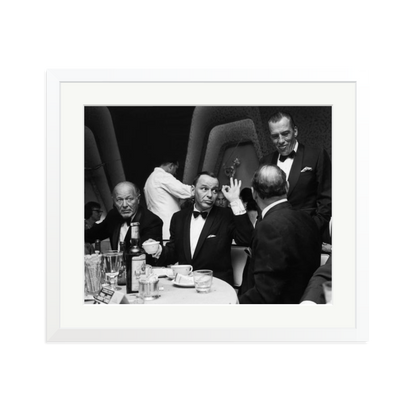 Frank Sinatra A OK Framed Print