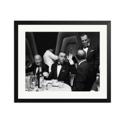 Frank Sinatra A OK Framed Print