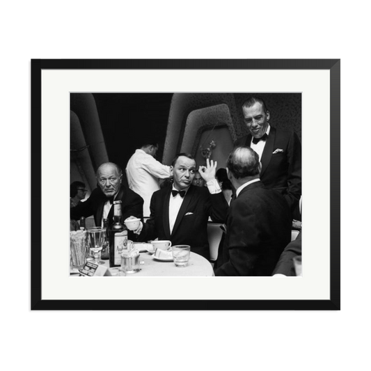 Frank Sinatra A OK Framed Print