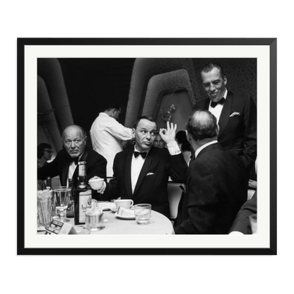 Frank Sinatra A OK Framed Print