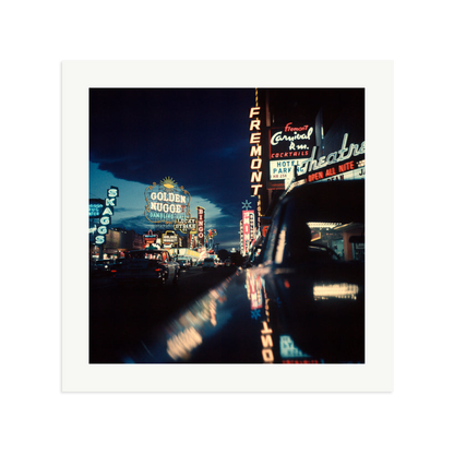 Fremont Street, Las Vegas, 1961 Framed Print