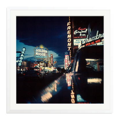 Fremont Street, Las Vegas, 1961 Framed Print