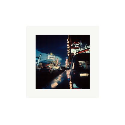Fremont Street, Las Vegas, 1961 Framed Print Print Only Medium