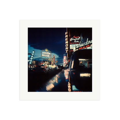 Fremont Street, Las Vegas, 1961 Framed Print Print Only Large