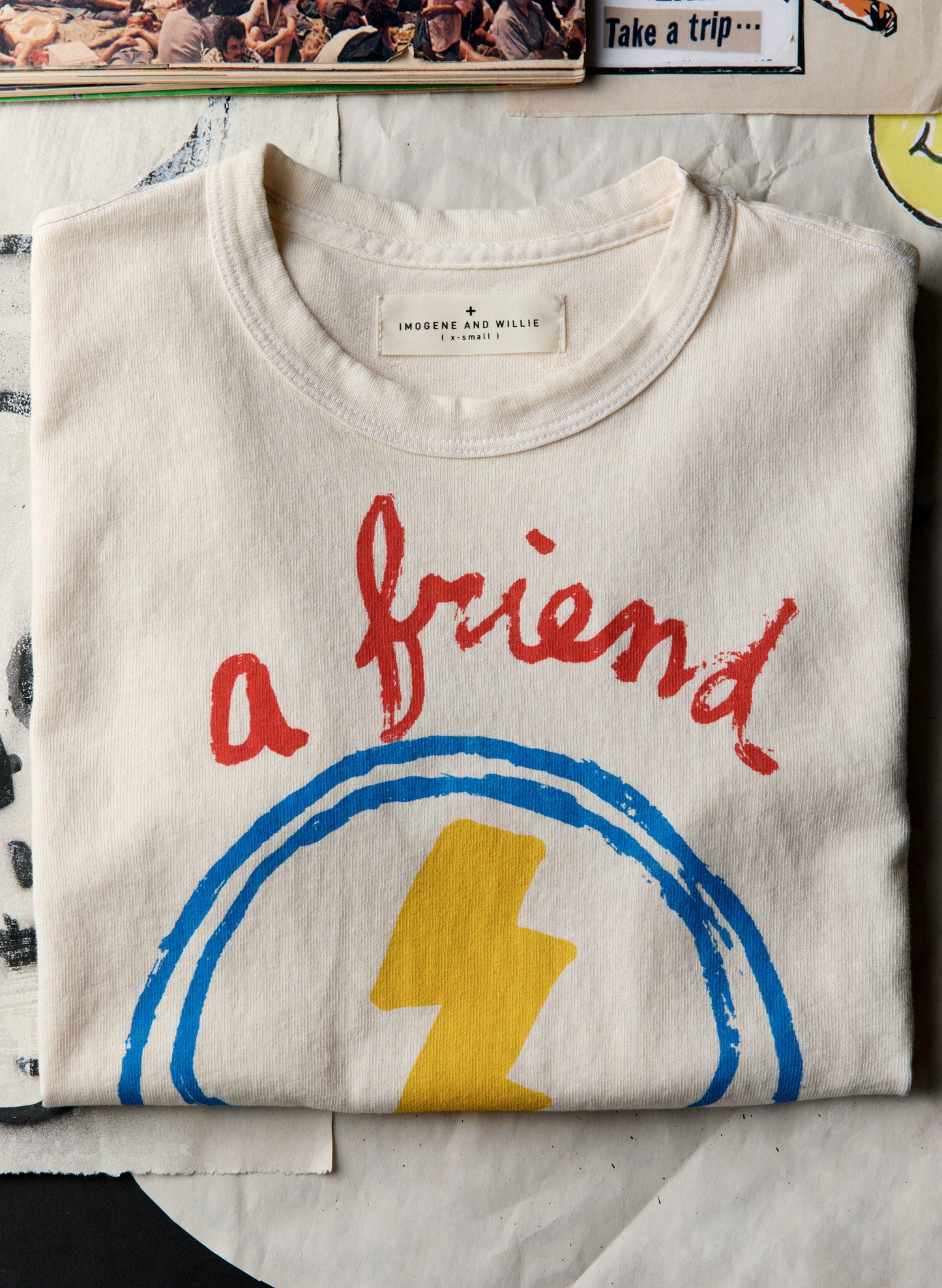 imogene + willie the friend of mine tee