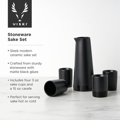 Stoneware Sake Set