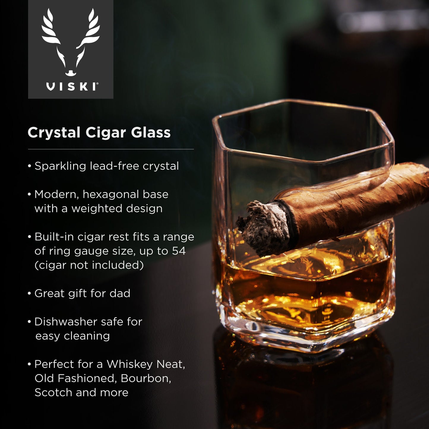 Crystal Cigar Glass