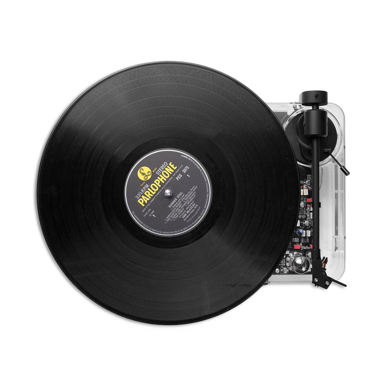 Gearbox Transparent Turntable