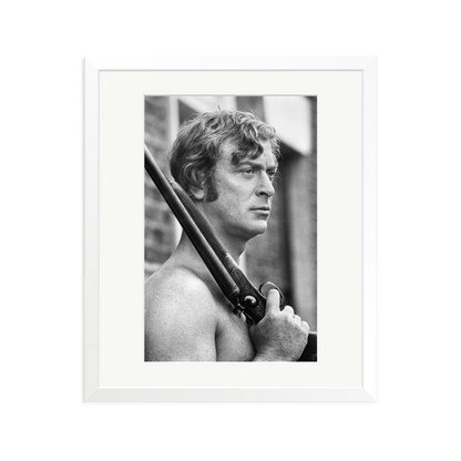Get Carter Framed Print White Large
