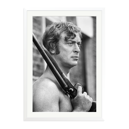 Get Carter Framed Print White XXL