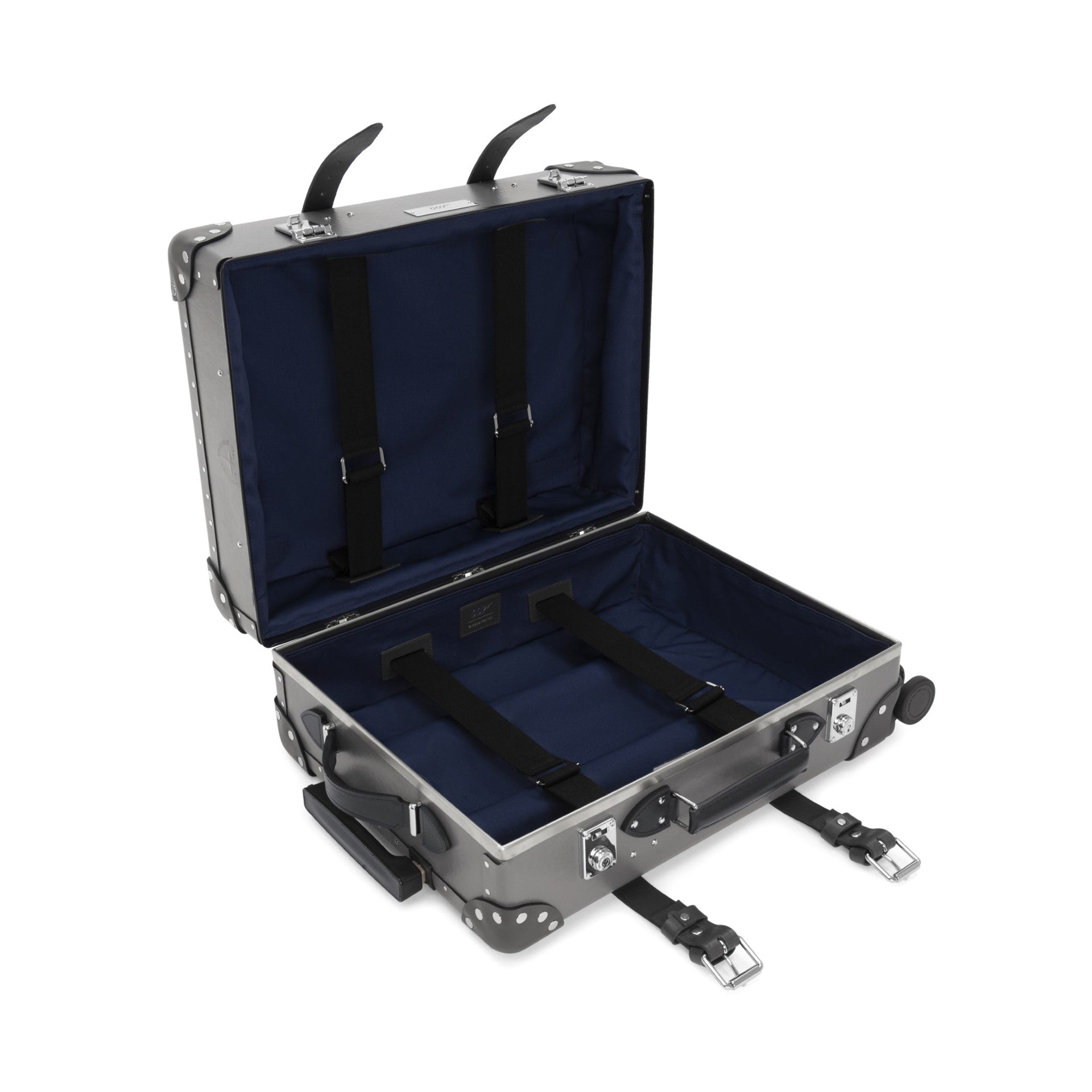 Globe-Trotter x 007 Graphite Grey Carry-on Bag | Uncrate Supply