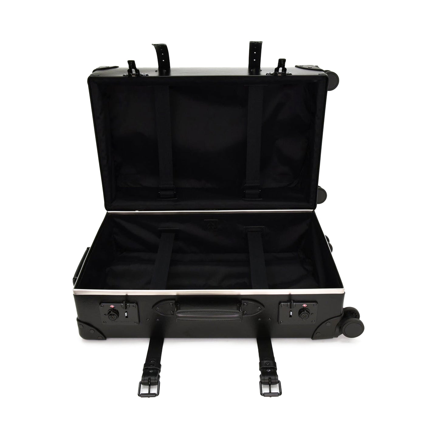 Globe-Trotter Black on Black Check-In-Trolley