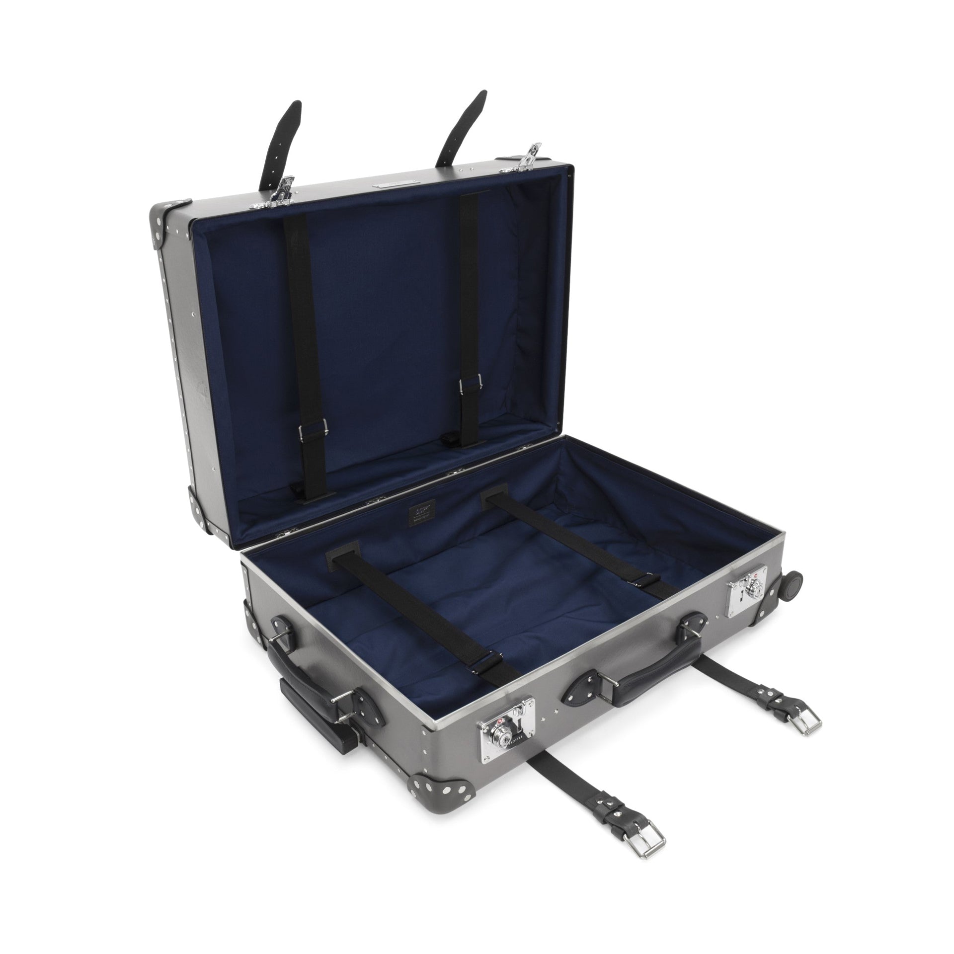 Globe-Trotter x 007 Graphite Grey Check-In Bag | Uncrate Supply