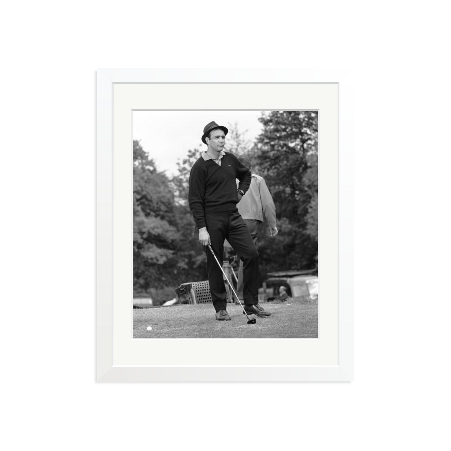Goldfinger Golf Framed Print
