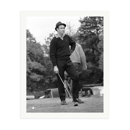 Goldfinger Golf Framed Print