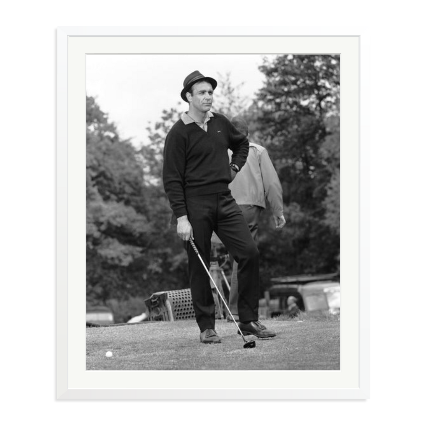 Goldfinger Golf Framed Print