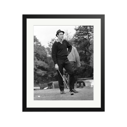Goldfinger Golf Framed Print