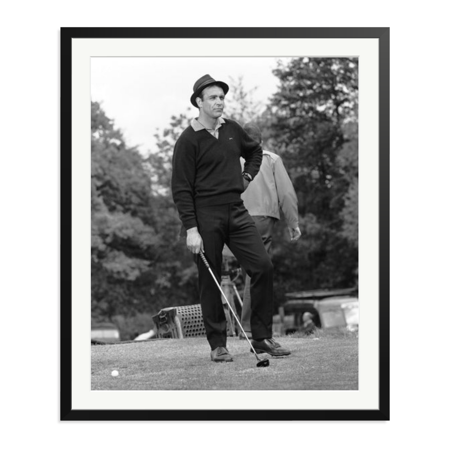 Goldfinger Golf Framed Print
