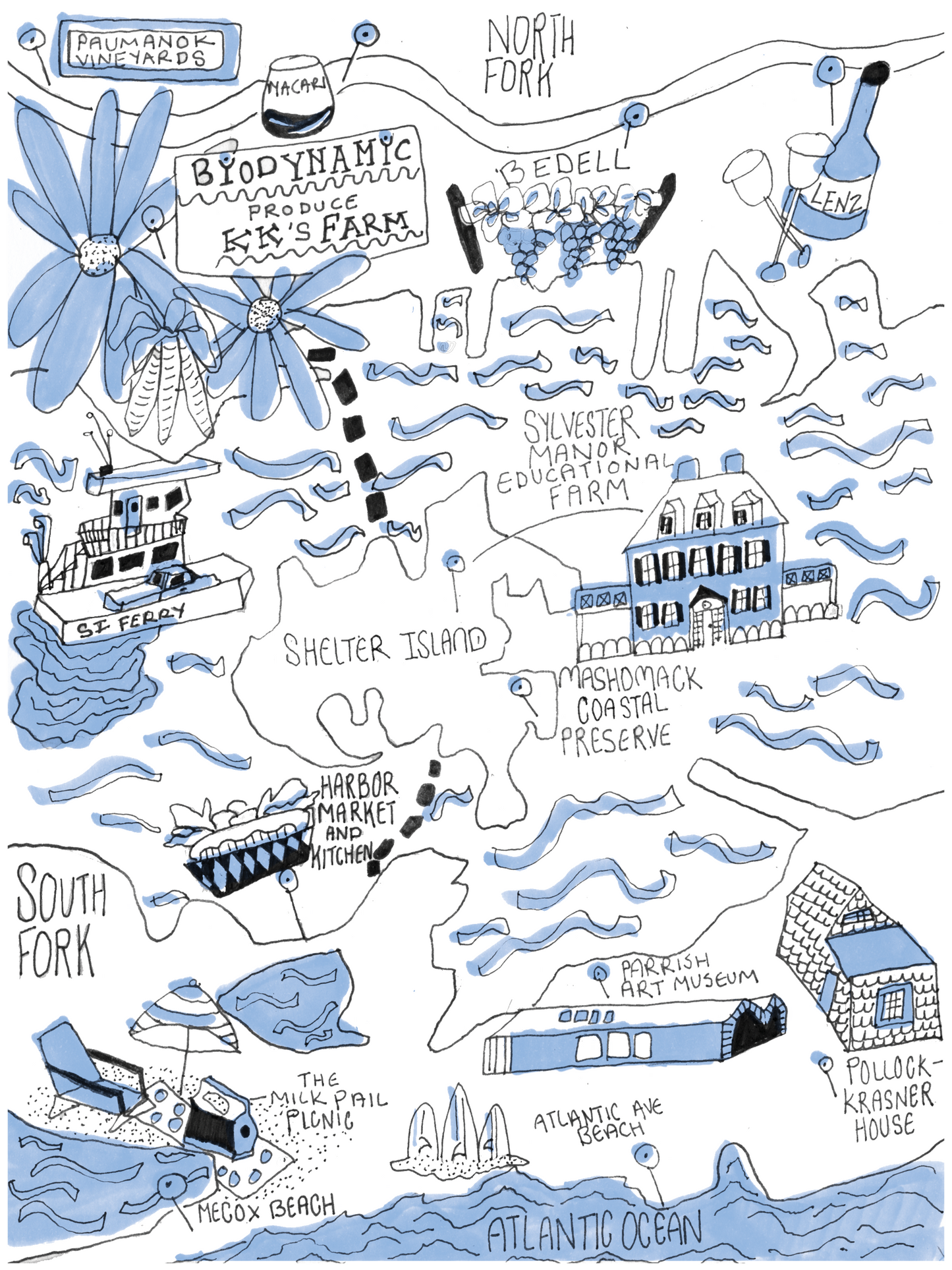 Wildsam HAMPTONS & NORTH FORK Field Guide