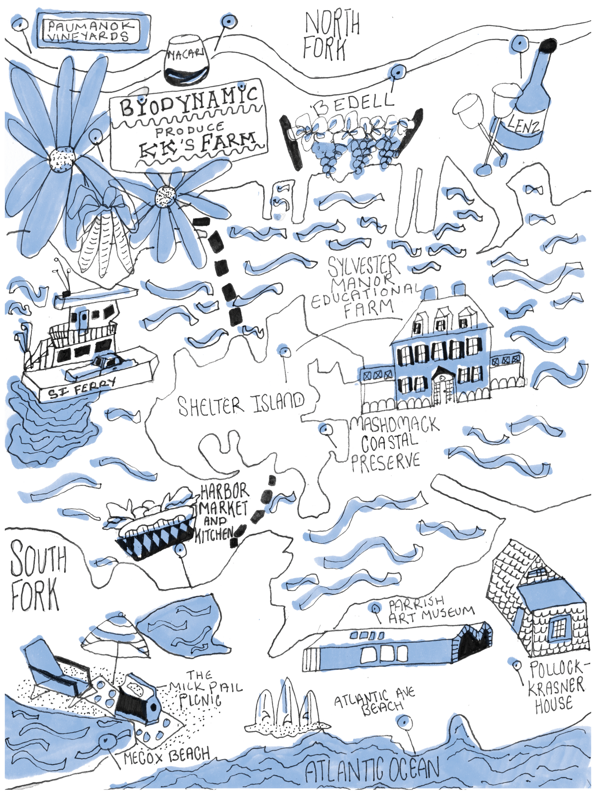 Wildsam HAMPTONS & NORTH FORK Field Guide